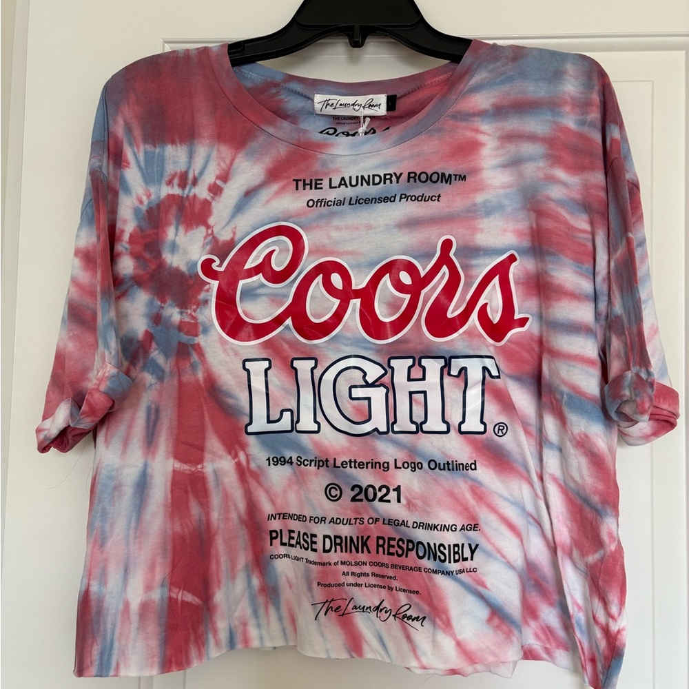 Coors Light Tie-Dye T-Shirt